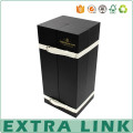 High End Custom Fancy Paperboard Perfume Bottle Packaging Box With Leather Belt Lock